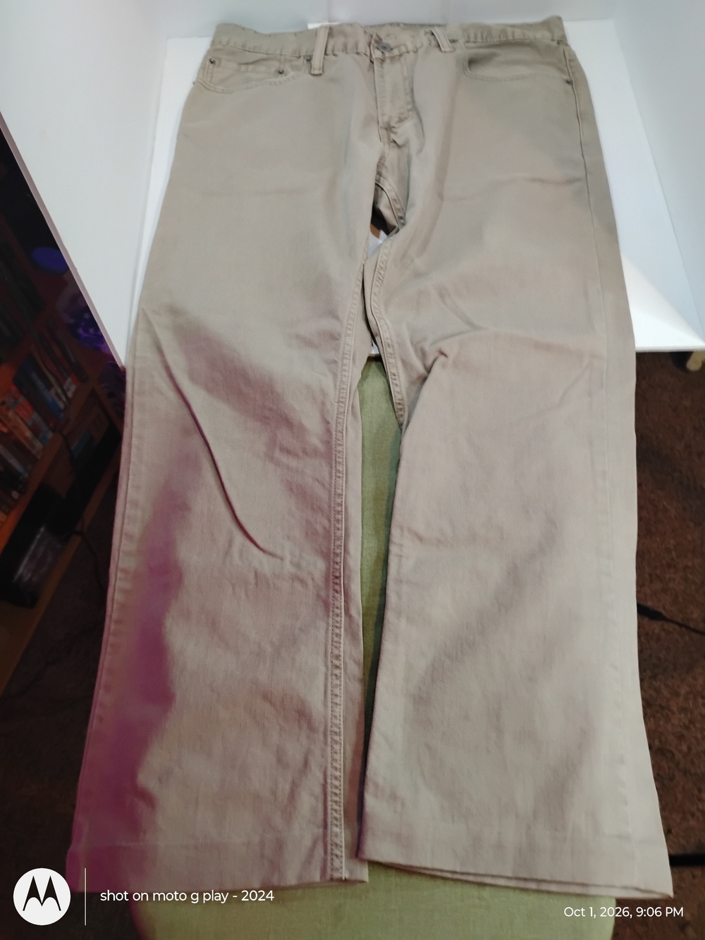 Levi's Men's Beige Straight-Leg Chinos